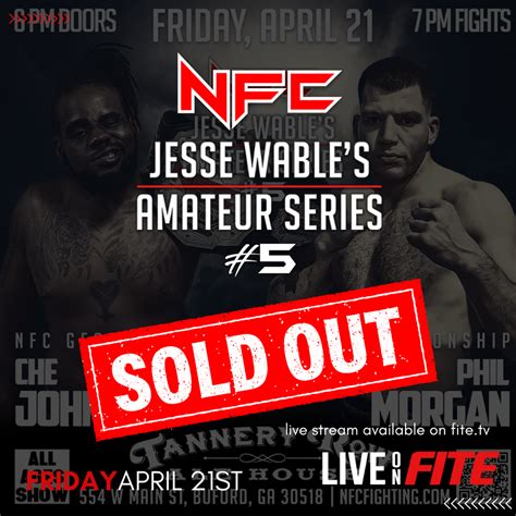 NFC 154: Jesse Wable's Amateur Series 5 